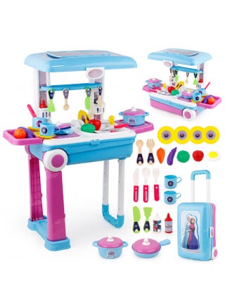 مجموعة ألعاب مطبخ للأطفال من Zest 4 Toyz مع حقيبة أدوات مائدة وطاولة لعب تظاهري للبنات والأولاد من سن 3 سنوات فما فوق - pzsku/Z7421B75B467D9CCC71AAZ/45/1743224613/a848f5e3-c962-4ffd-96d5-d6f868e643ab