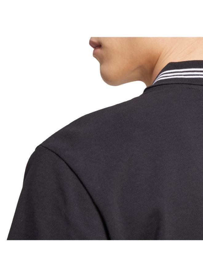 adidas Originals تي شيرت بولو فضفاض من أديداس أدكلور - Image 4