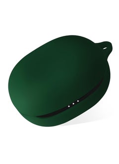 ماركة غير محددة جراب حمل من السيليكون متوافق مع Anker Soundcore Life P3 ، غطاء محمول مقاوم للخدش ومقاوم للصدمات مع حلقة تسلق باللون الأخضر  - Image 2
