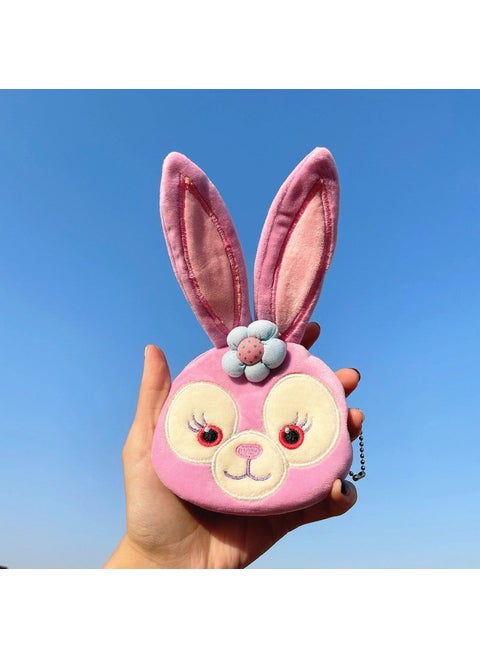 Cartoon Mini Coin Purse Plush Keychain Star * Dew