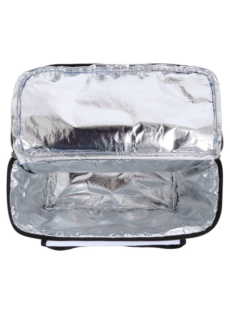 Anemoss Insulated Backpack with 2 Compartments 17L, Soft Cooler Lunch Box Bag, Waterproof Double Deck Insulated Lunch Bag, Carrying Hot and Cold Food Drinks, Ideal for Office, School, Picnic, Camping, Made in Turkey - Image 4