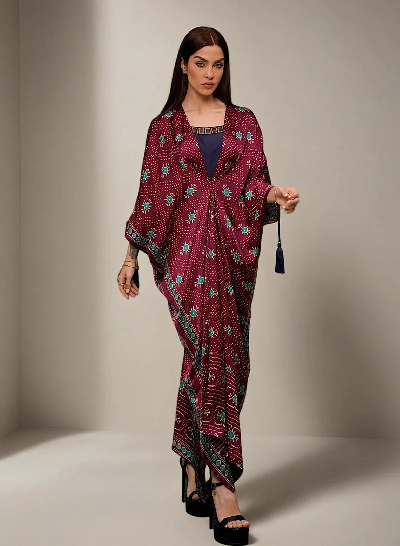 ECSTACY Printed Kaftan