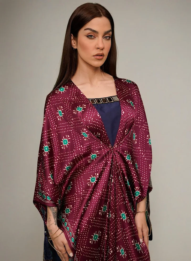 ECSTACY Printed Kaftan