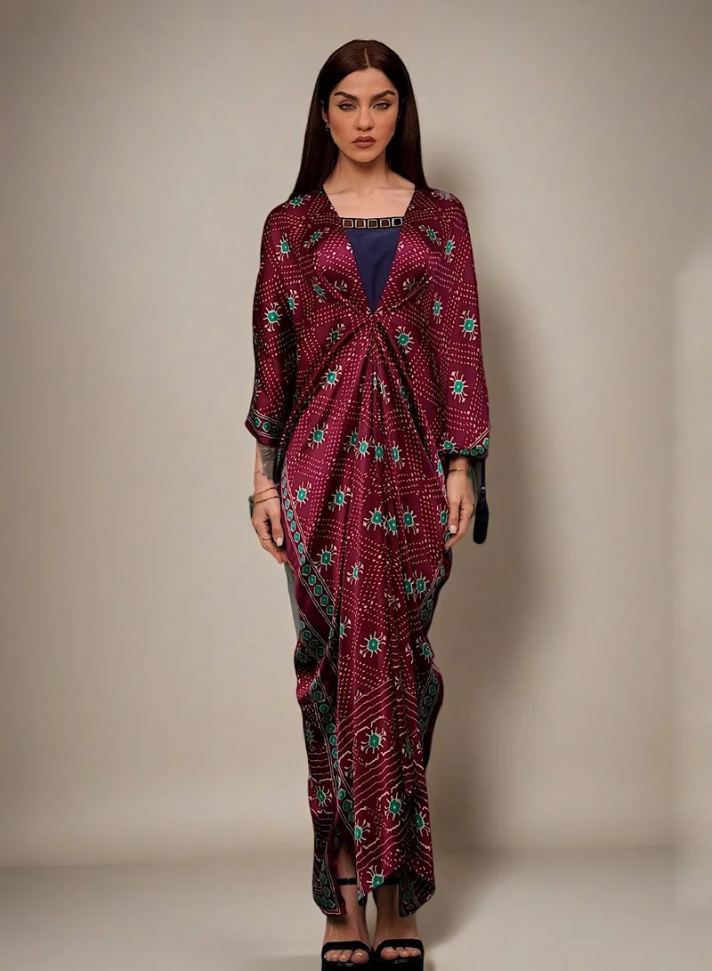 Ecstacy  Printed Kaftan for Women | Best Price UAE