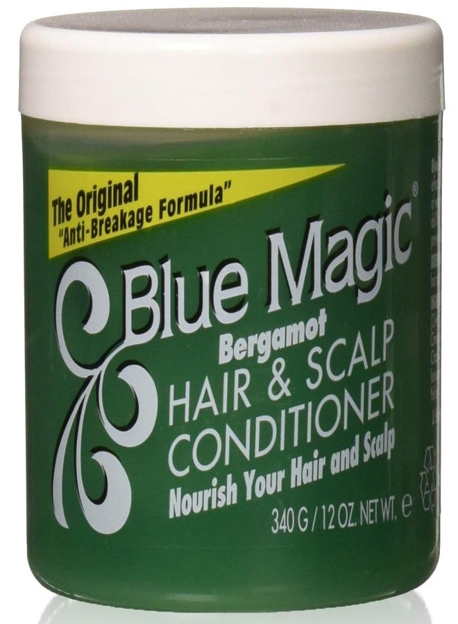 Blue Magic Conditioner, Hair & Scalp, Bergamot, 12 Oz - Image 1