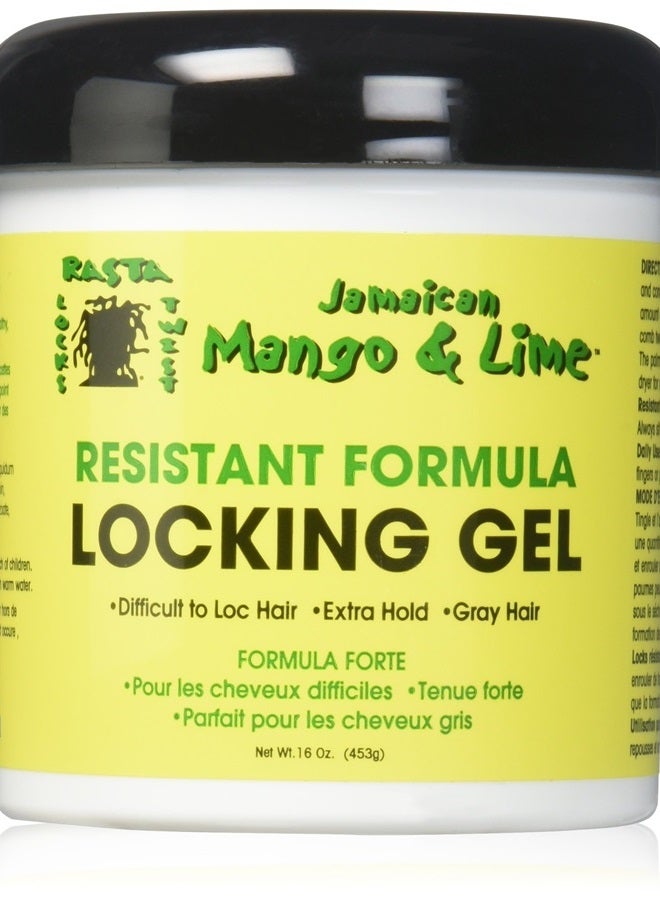 Jamaican Mango & Lime Jamaican Mango and Lime Resistant Formula Locking Hair Gel, 16 Oz - Image 1