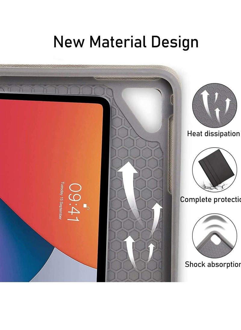 JAJEEK Protective Case with Keyboard for iPad 6th Generation 2018, iPad 5th Generation 2017, iPad Pro 9.7, iPad Air 2, iPad Air 1 – Durable Black Case with Wireless Bluetooth Keyboard - Image 4