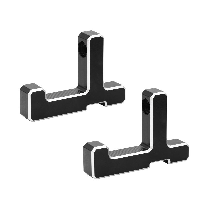 Aluminum Trunk Grocery Bag Hooks 2pcs T Shape Durable Aluminum Construction Trunk Organizer Hooks - Enhanced Organization Grocery Bag Holders for Ford Bronco 2021-2023 2-Door 4-Door Interior - Image 1