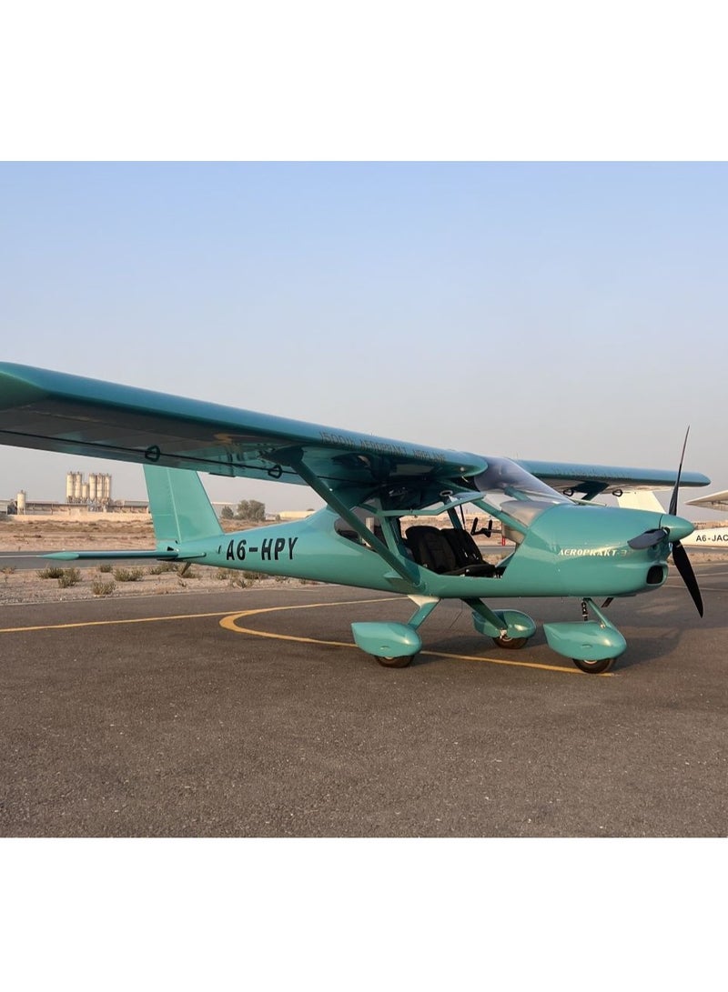 Wondergifts Aeroprakt Flight Over Ras Al Khaimah | Thrilling Sky Adventure Gift | Scenic Aerial Experience Gift for Him, Her, or Birthday Surprises - Image 4