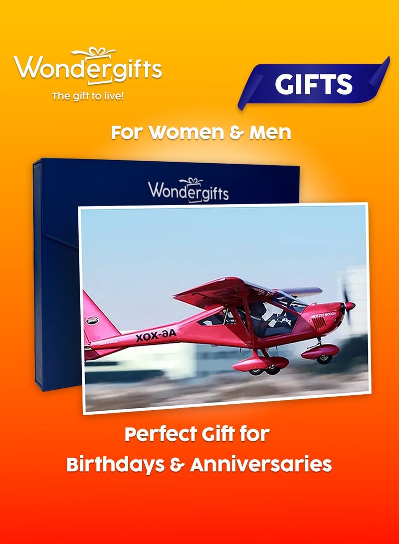 Wondergifts Aeroprakt Flight Over Ras Al Khaimah | Thrilling Sky Adventure Gift | Scenic Aerial Experience Gift for Him, Her, or Birthday Surprises - Image 1