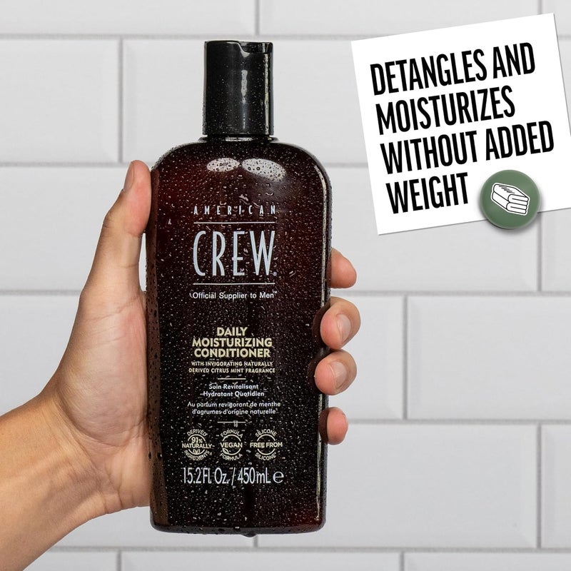 AMERICAN CREW Daily Moisturising Conditioner for Soft Manageable Hair 250 ml - Image 2