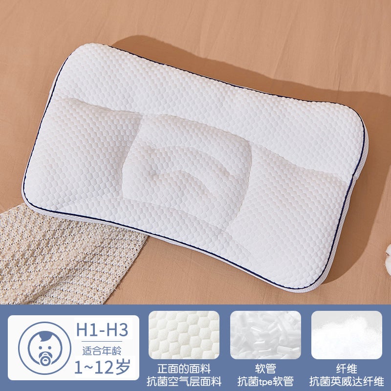 Baby Partition Pillow For All Seasons, 1-3-6 Years Old And Above, Kindergarten Primary School Students Special Kidsren'S Spine Protection And Breathable - Image 1
