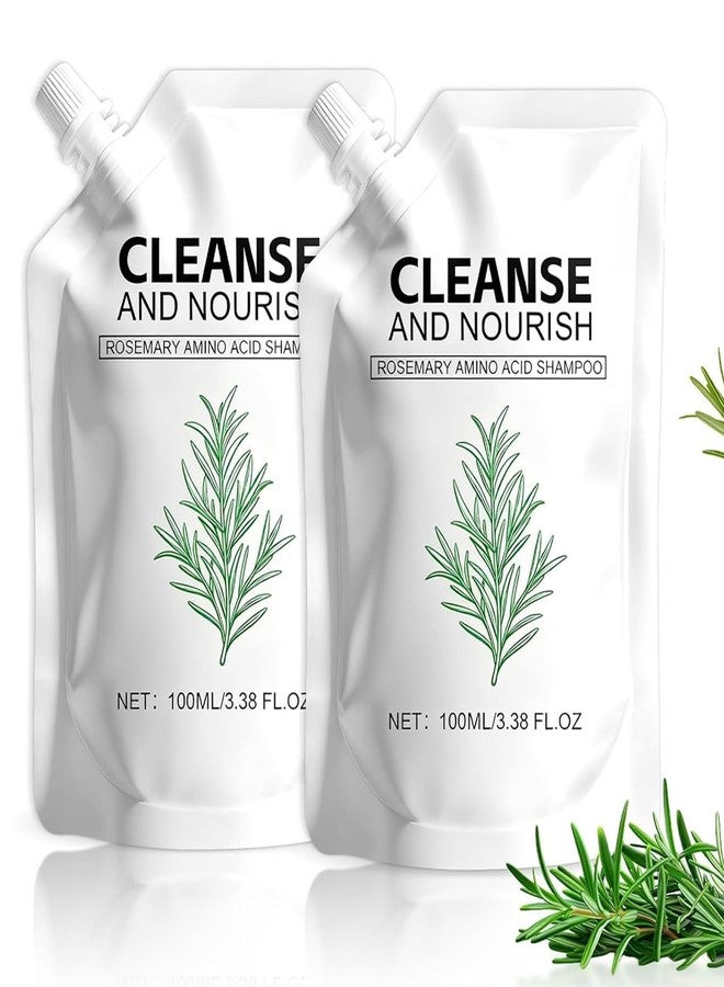Traboto 2Pcs Rosemary Amino Acid Shampoo for Hair Growth, Thinning Hair Loss Natural, Moisturizing Hair Shampoo, Strengthening for Men and Women - Image 1