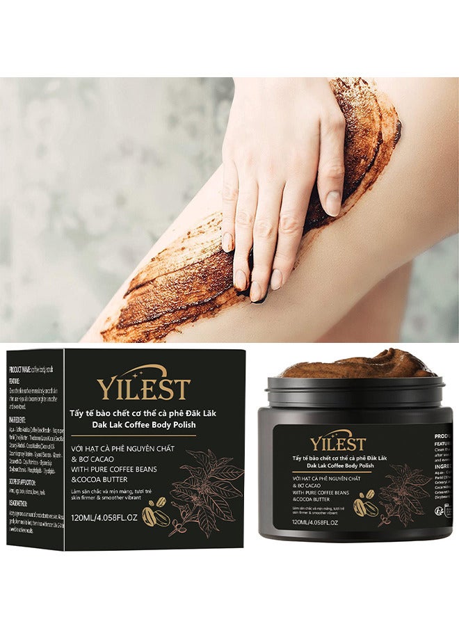 YILEST Coffee Body Polish 120ML - Image 1