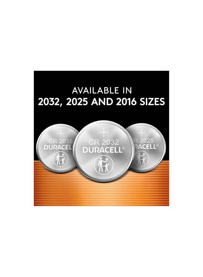 Duracell Duralock DL 2032 225mAh 3V Lithium Coin Cell Battery [Set of 6] or Sold as 6/BX - Image 5