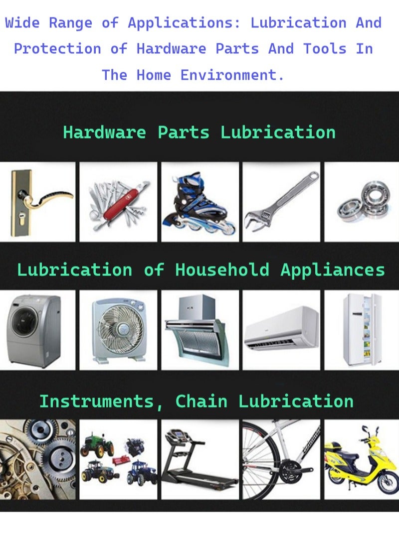 Aikanbo Cartridge Lubricants, Grease Mechanical Grease, Bearings Gears Door Locks Machine Grease, General Purpose Household Lithium Grease  - Image 3