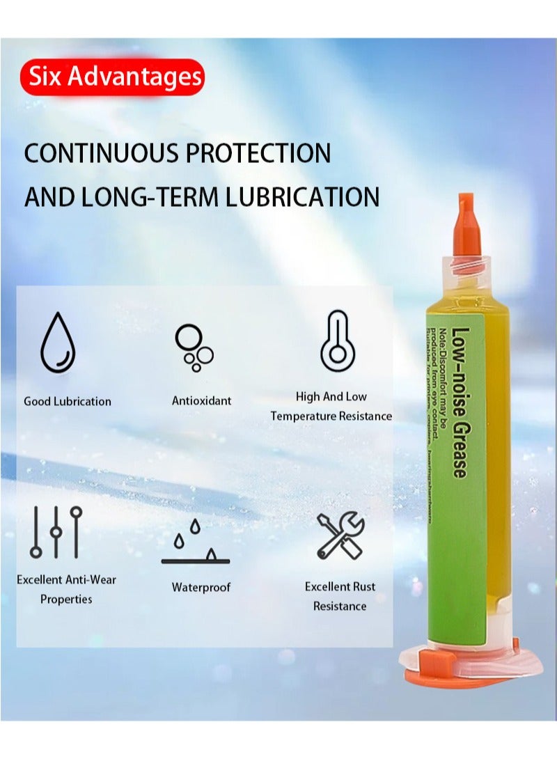 Aikanbo Cartridge Lubricants, Grease Mechanical Grease, Bearings Gears Door Locks Machine Grease, General Purpose Household Lithium Grease  - Image 2