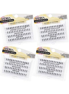 Andrea Knotted Flares False Lashes Short Black 4 Pack  - Image 1