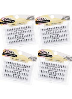 Andrea Knotted Flares False Lashes Short Black 4 Pack  - Image 2