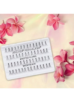Andrea Knotted Flares False Lashes Short Black 4 Pack  - Image 5