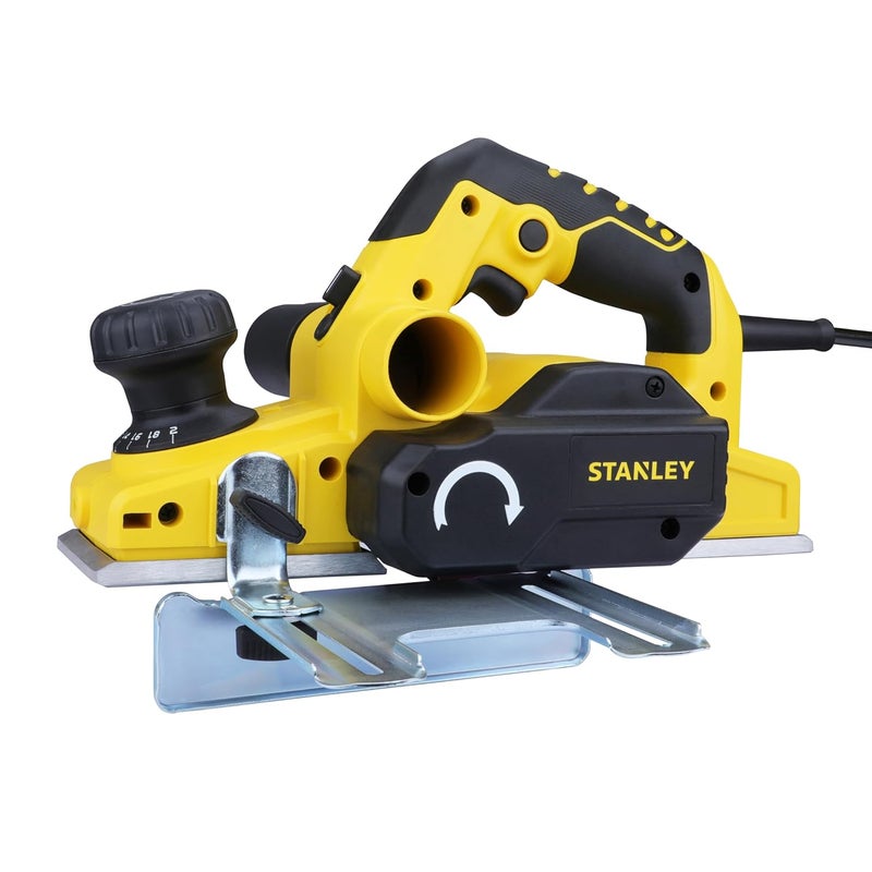 STANLEY STPP7502 750W 2mm Planer Yellow and Black with 2 TCT blades - Image 1