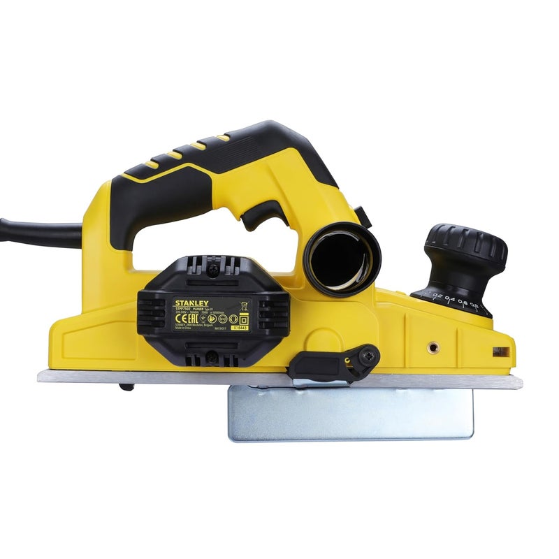 STANLEY STPP7502 750W 2mm Planer Yellow and Black with 2 TCT blades - Image 4