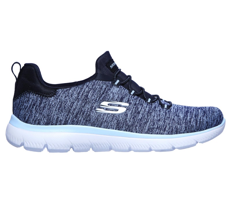 Skechers Summits - Quick Getaway-Women's Casual Shoes-12983Id-Nvlb-7,Navy/LT.Blue,4 UK - Image 2