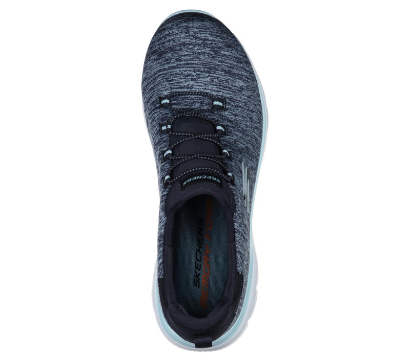 Skechers Summits - Quick Getaway-Women's Casual Shoes-12983Id-Nvlb-7,Navy/LT.Blue,4 UK - Image 3