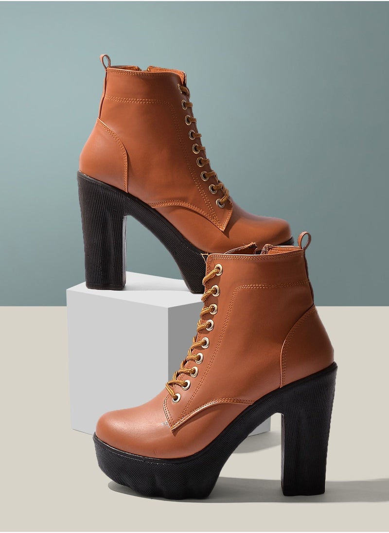 Run  Ankle Boot Leather Heel 7cm-Havan  - Image 2