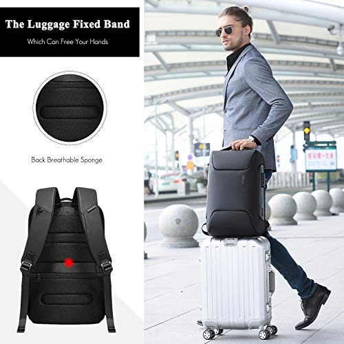 FANDARE Laptop Backpack Business Anti-Theft Daypacks Travel Large Backpack with USB Charging Port Waterproof Computer Bag for Women & Men Fits 15.6 Inch Notebook Camo - Image 4