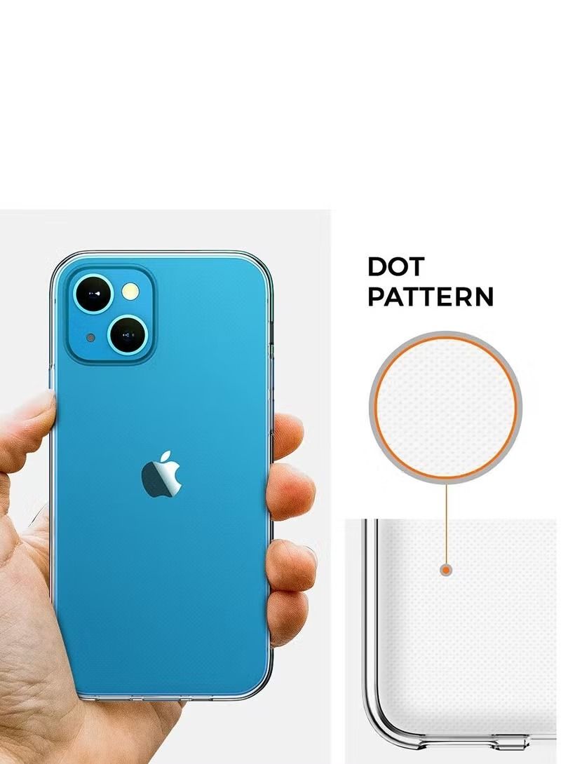 IAF iPhone 14 Protective Case Clear TPU Soft Scratch-Resistant Anti-Drop Slim Thin Crystal Case Cover Compatible with iPhone 14 6.1Inch - Image 3