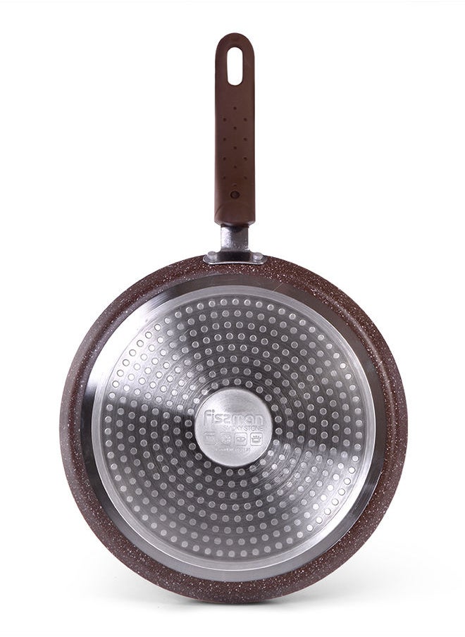Crepe Pan Smoky Stone 20cm Aluminium With Non-Stick Coating