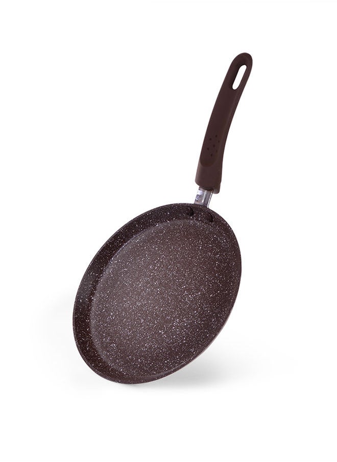 Crepe Pan Smoky Stone 20cm Aluminium With Non-Stick Coating