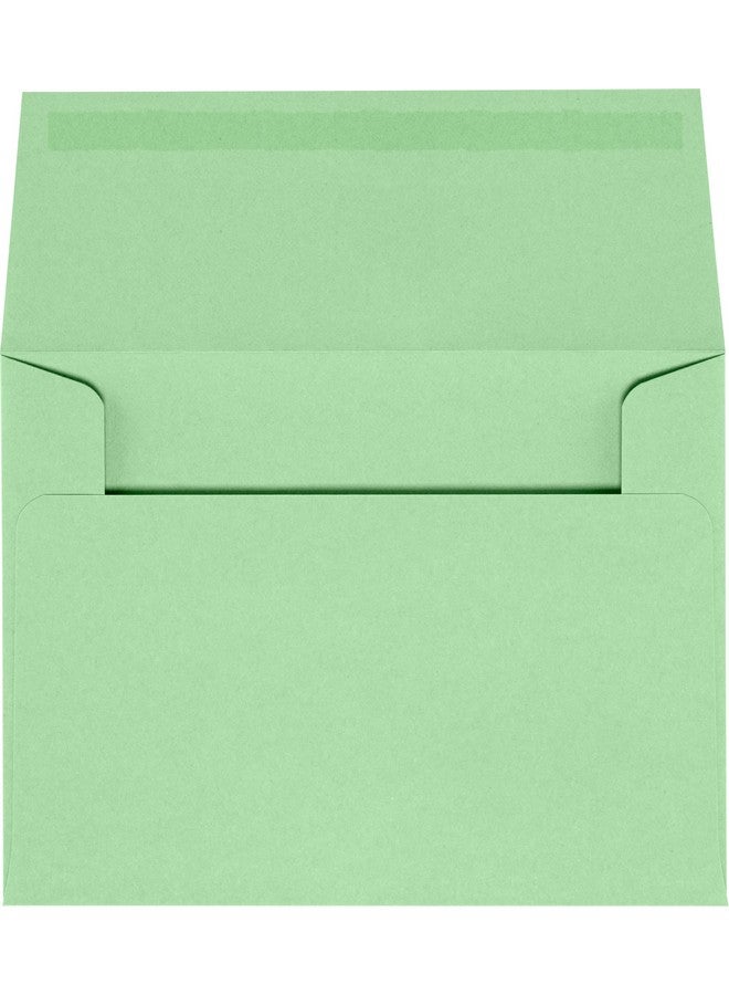 إنفيلوبس.كوم مظاريف دعوة Luxpaper A2 | 4 3/8 بوصة × 5 3/4 بوصة | باستيل جرين | 60 رطل. نص | 50 الكمية - Image 2