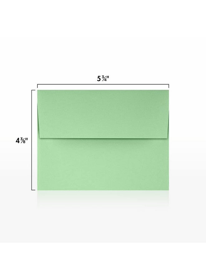 إنفيلوبس.كوم مظاريف دعوة Luxpaper A2 | 4 3/8 بوصة × 5 3/4 بوصة | باستيل جرين | 60 رطل. نص | 50 الكمية - Image 3