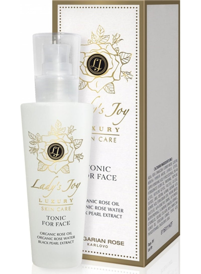 Lady’s Joy Luxury Face Tonic with Bulgarian Rose Oil – 160ml, Refreshing & Hydrating Toner