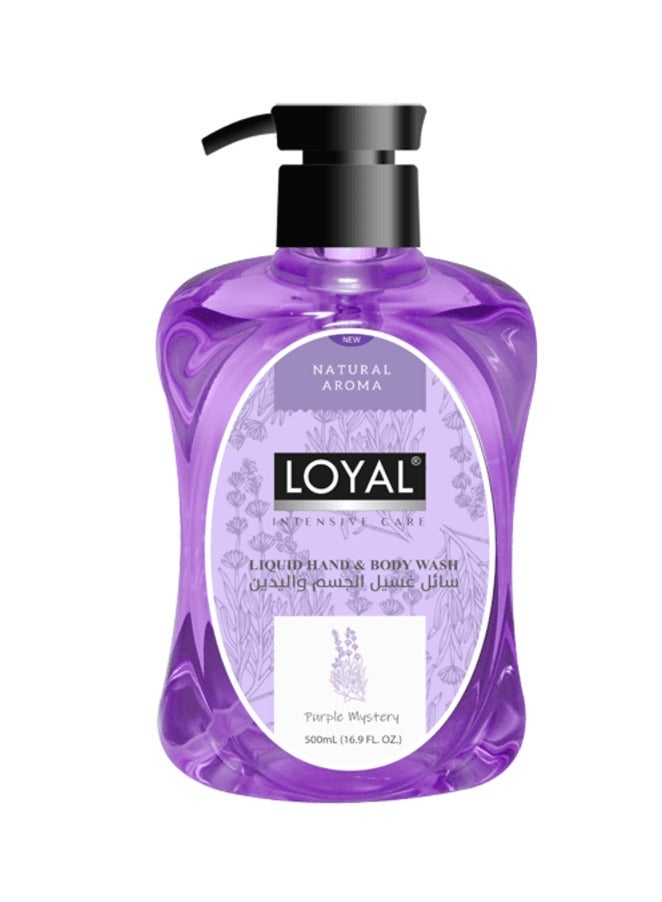 loyal غسول يد سائل برائحة غامضة عطر طبيعي - 500 مل - Image 1
