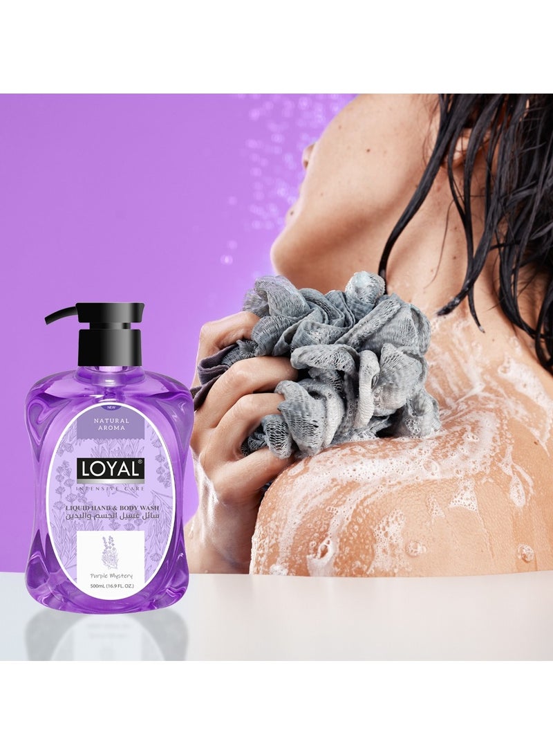 loyal غسول يد سائل برائحة غامضة عطر طبيعي - 500 مل - Image 3