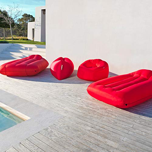 Fatboy USA Lamzac Version 1 Inflatable Lounger, One Size, Nylon, Red - Image 2