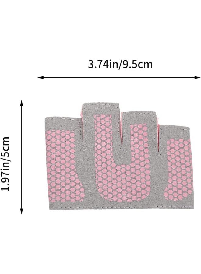klarako 2Pcs Yoga Gloves Barehand Gloves Non- Slip Fitness Gloves Exercise Gloves Minimalist Half Gloves Exercise Fitness Accessories (Black) - Image 4