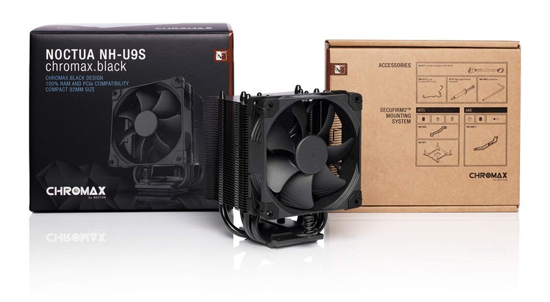 Noctua NH-U9S chromax.Black, 92mm Single-Tower CPU Cooler (Black) - Image 4