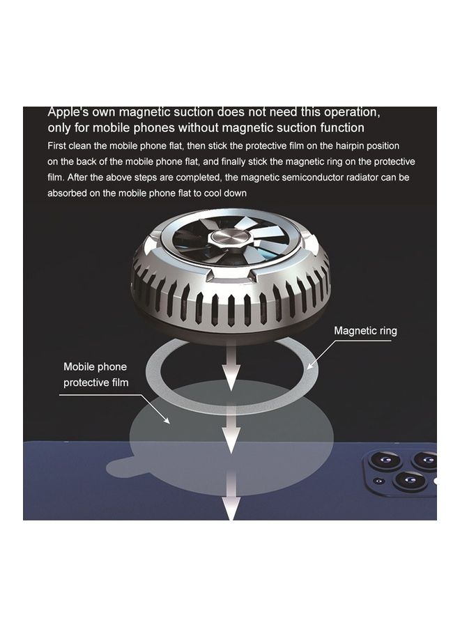 لعبة تبريد الهاتف المحمول السلكية المحمولة USB المغناطيسية العالمية - Image 5