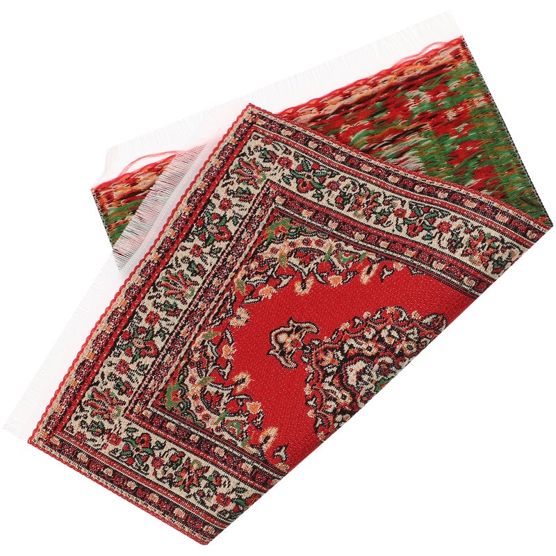 Exotic Style Rug Model Mini Door Mat Mini House Mat Miniature Floor Rug Mini House Adornment - Image 1