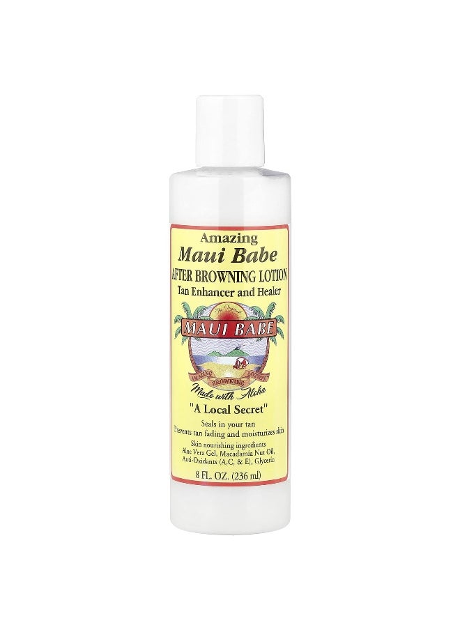 Maui Babe Maui Babe, After Browning Lotion, Tan Enhancer and Healer, 8 fl oz (236 ml)  - Image 1