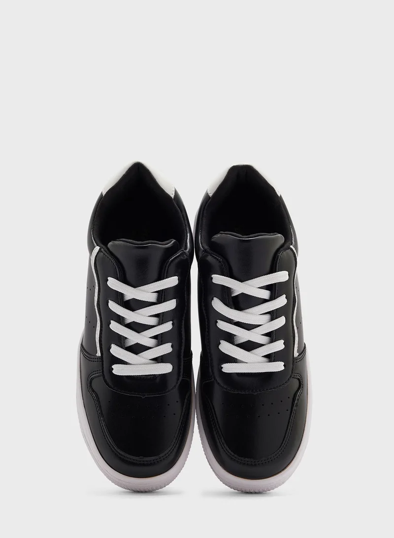 Ginger Monochrome Stacked Sole Sneaker