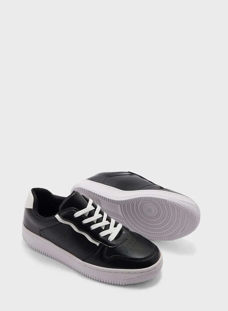 Ginger Monochrome Stacked Sole Sneaker