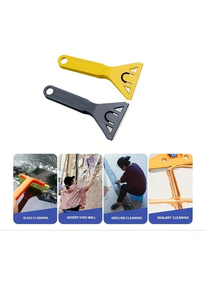 WOKIN 10PCS Utility Knife Blades 61×16×0.6mm – Heavy Duty Replacement Blades for Scraper, Cutter & Box Knife – Sharp Carbon Steel Blades Set - Image 3