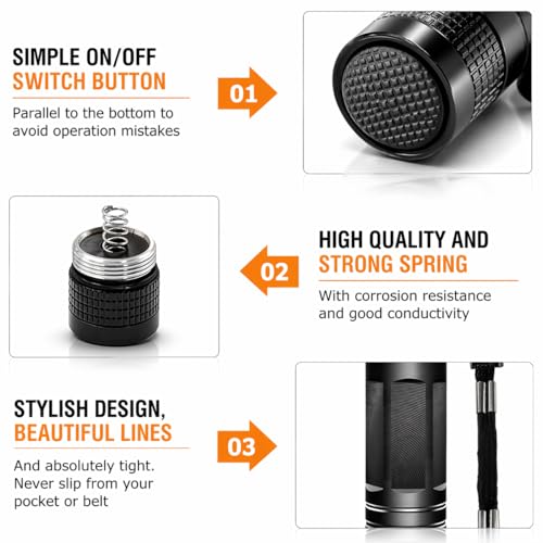 Magicwand Bright LED Pocket Torch for Doctors, Nurses & Medical Students I Shock & Water-Proof Lightweight Aluminium Moon Torch for Clinical Use - Image 3