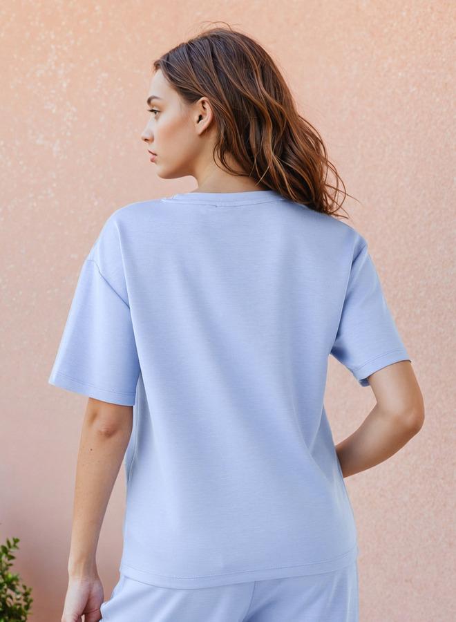 SP Characters Mickey Mouse Print Round Neck T-shirt - Image 3