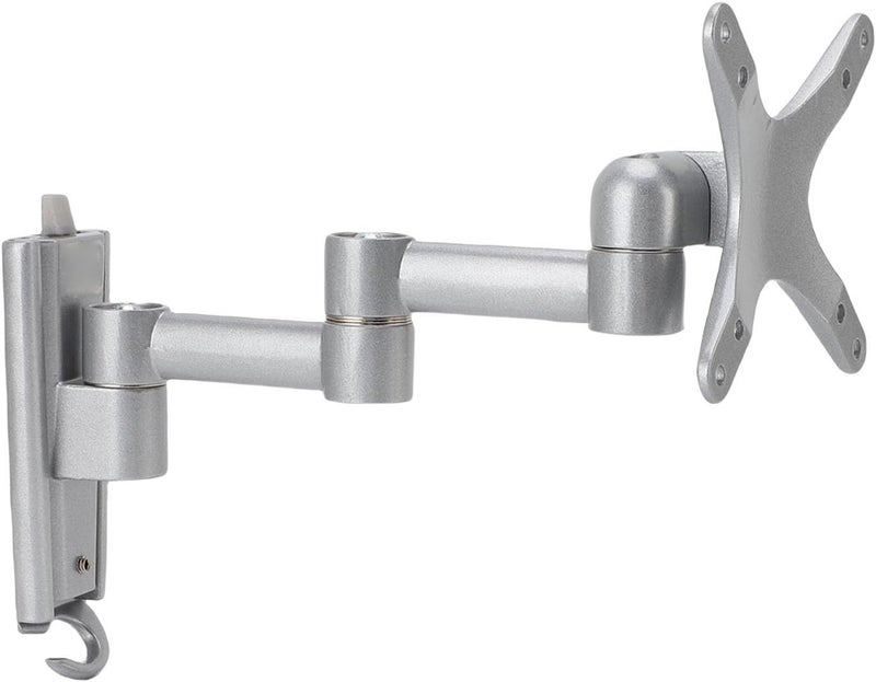 LiebeWH Wall Mount Monitor Arm Single Display Arm 13-30 Inch Heavy Duty Aluminum Alloy Gas Spring Mount with 180 Rotation 20 Tilt for Computer Screen Desk Space Saving - Image 4